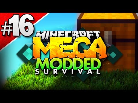 Minecraft MEGA Modded Survival #16 | HOW TO GET INFINITE STORAGE! - Minecraft Mod Pack