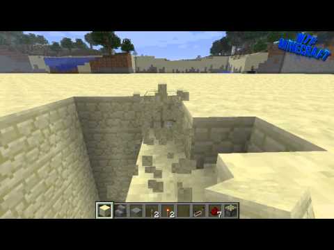 Redstone tutorial - How to build a Hidden Staircase