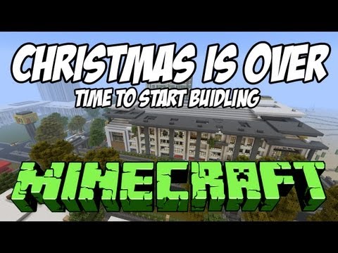 Minecraft City HD - Christmas is Over | Subscriber Contribution Area Preparation