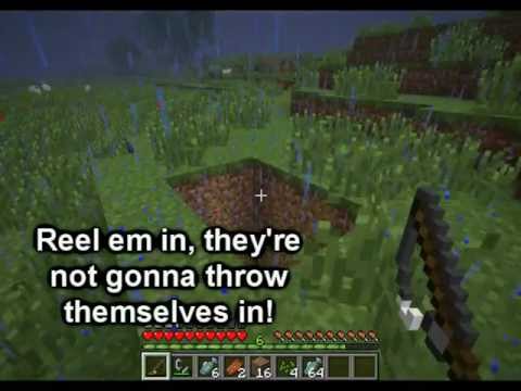 Minecraft Essentials: Fishing Rod Combat