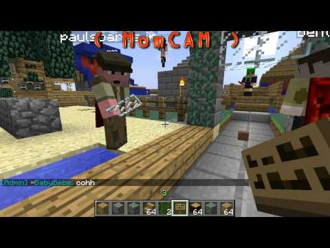 Minecraft Dad E92 Building MinecraftMom's House (Part 2 w/MomCAM!)