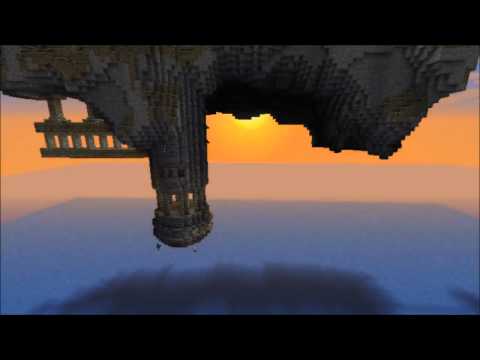 #Minecraft Timelapse Floating island of altidor
