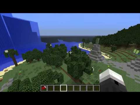 #Minecraft 1.2.3 Sunken Island Map Showcase