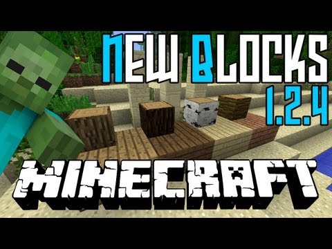 Minecraft 1.2.4 Update - New Blocks