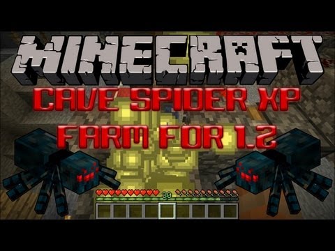 Cave Spider XP Farm For 1.2 Tutorial