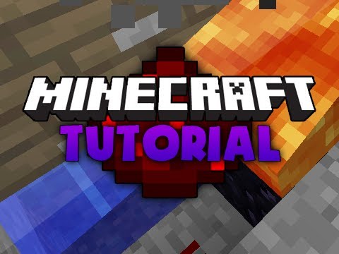 Minecraft Tutorial: Redstone Obsidian Generator w/ Pistons