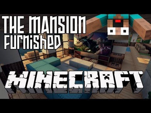Minecraft Mansion HD - Furnished Interior
