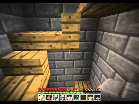 Minecraft - How to Construct a Castle - part 2: Castle Wall and Corridor (Builder's Book)