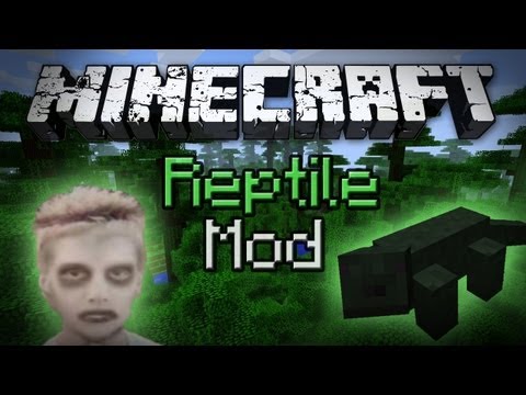 Minecraft: Reptile Mod - New Reptile Mobs!