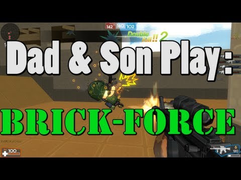Brick-Force E01 with JumboMuffin! (Multiplayer Blocky Shooter)