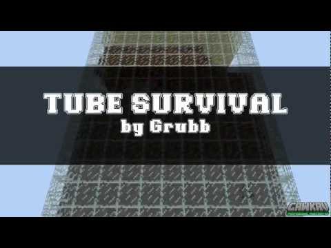 #Minecraft 1.2.4 Tube Survival map showcase