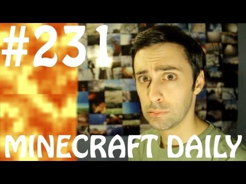 Minecraft Daily 11/04/12 (231) - Minecon Europe! Deadly Tic-Tac-Toe! Minecraft Flintstones!