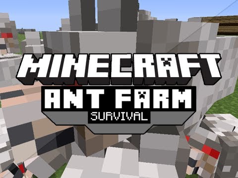 Minecraft: Ant Farm Survival: Episode 4 - Silly Wolfies (MOTB)