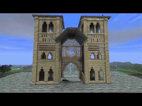 #Minecraft Timelapse village of romania