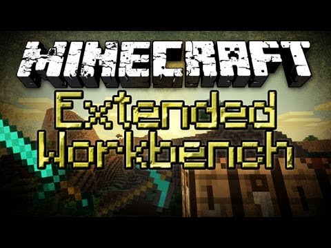 Minecraft: Extended Workbench Mod - Stronger Tools and Armor!