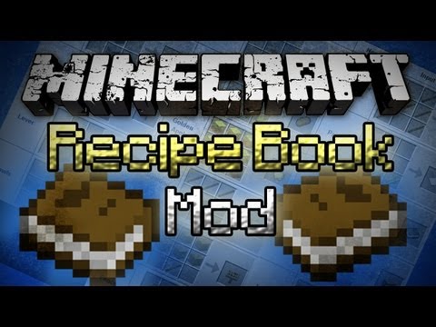 Minecraft: Recipe Book Mod - In-Game Crafting Helper!