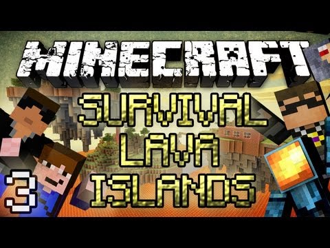 Minecraft: Survival Lava Islands - Part 3 - The Dungeon...