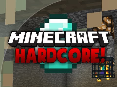 Hardcore Minecraft: Episode 29 - Simple Glowstone Lamp Light System!