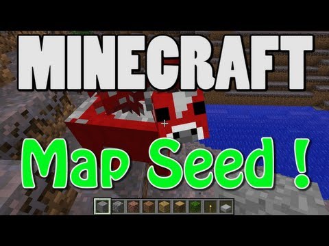 Minecraft Map Seed - Huge Mushroom Biome!
