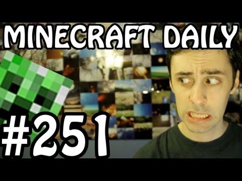 Minecraft Daily 09/05/12 (251) - Minecraft Xbox! Avengers! Mario Kart! 120 MORE facts!