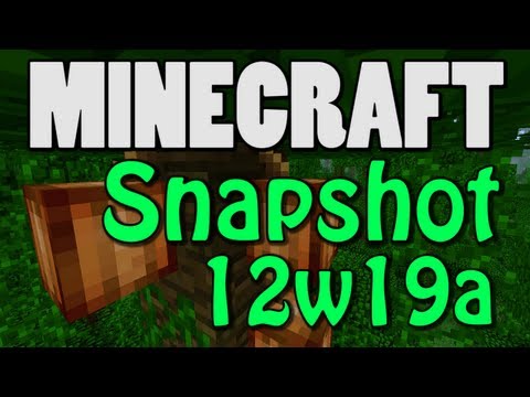 Minecraft Snapshot 12w19a (COCOA PLANTS! LARGE BIOMES!)