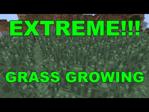 Minecraft - Extreme Grass Growing - Ep 2 - Return of the Grass