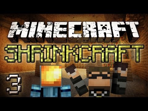 Minecraft: ShrinkCraft w/ SkyDoesMinecraft - Part 3 - Parkour Time...