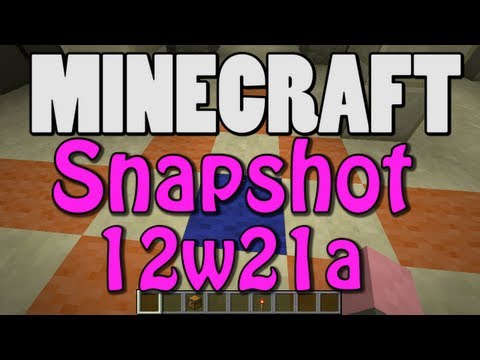 Minecraft Snapshot 12w21a (EMERALDS! ENDERCHESTS! TRADING!)