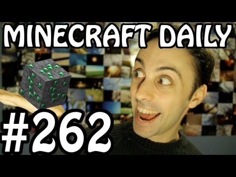 Minecraft Daily 25/05/12 (262) - 12w21B! Enchanting Changing! CHUNK cartoon! Nether Arena!