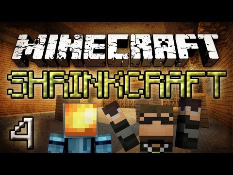 Minecraft: ShrinkCraft w/ SkyDoesMinecraft - Part 4 - HARD-ASS Parkour...