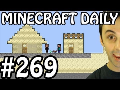Minecraft Daily 06/06/12 (269) - Earthbending! Over-Engineering! Magic Headache!