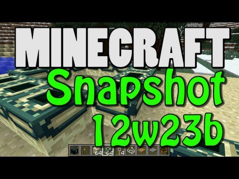 Minecraft Snapshot 12w23b (END PORTAL BLOCK, BUG FIXES, BETTER BOATS!)