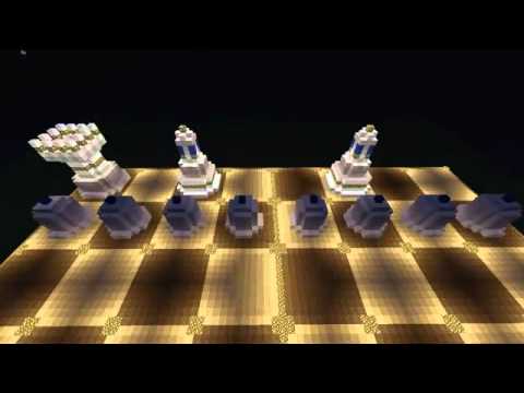#Minecraft MEGA Build Timelapse - Table and chess board