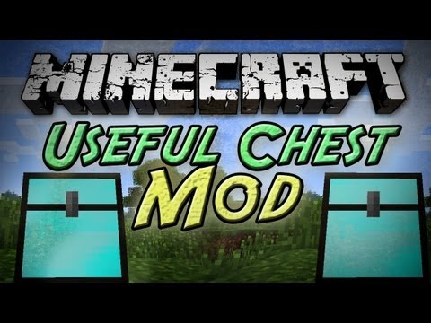 Minecraft: Useful Chest Mod - 104 Slot Chests w/ Sorting! + Snapshot and Skin Update!