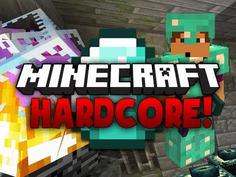 Hardcore Minecraft: Episode 50 - Maximum Level Enchantments! (Minecraft Movie)