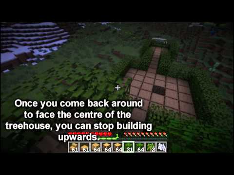 Minecraft - How to Build a Treehouse (Builder's Book)