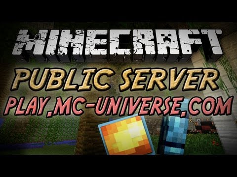 MinecraftUniverse's NEW Public Server!