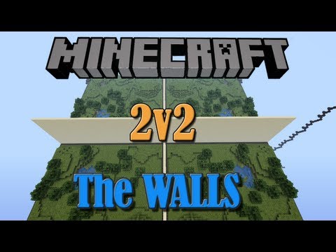 Minecraft - The Walls 2v2 - ft. Monkeyfarm 777Static777 GenerikB and Biffa2001