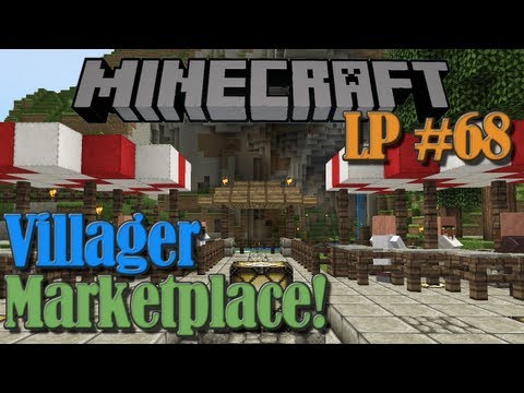 Outdoor Trading Marketplace - Minecraft LP #68