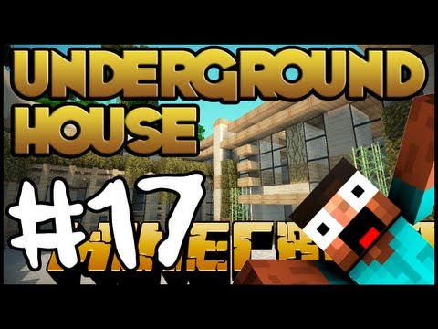 Minecraft Lets Build HD: Underground House - Part 17