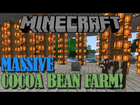 Massive Cocoa Bean Farm [Tutorial] - Minecraft 1.3