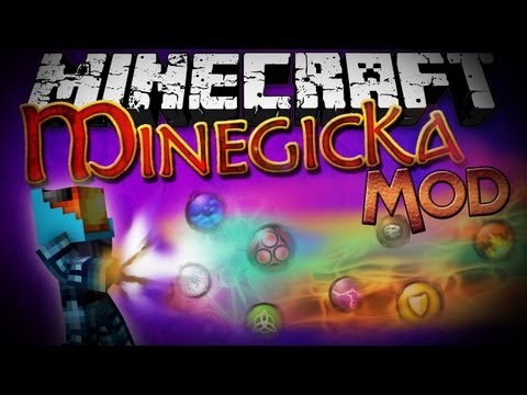 Minecraft Mod Showcase: Minegicka - Magicka in Minecraft!