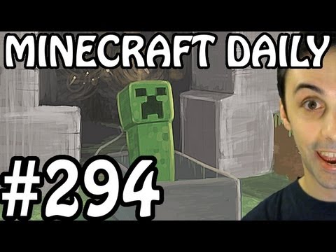 Minecraft Daily 01/08/12 (294) - 1.3 is out! Extreme Rock Paper Scissors! Cinematics!