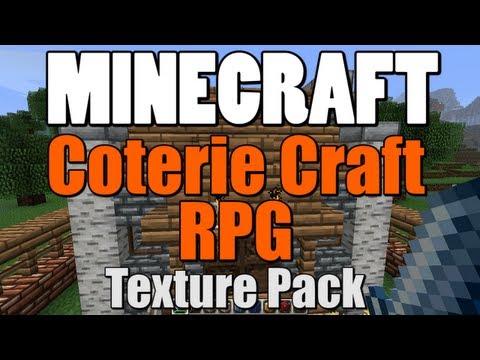 Minecraft Coterie Craft RPG Texture Pack (16x, Easy Install!)