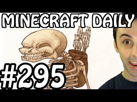 Minecraft Daily 03/08/12 (295) - Minecon at Disneyland Paris! Qubetubers! Other Stuff!