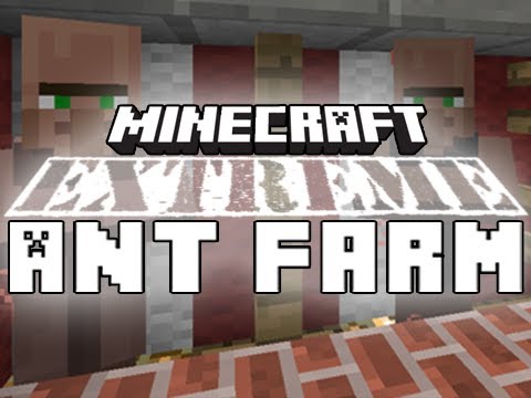 Extreme Ant Farm Survival: Episode 1 - Dungeon Slayer! [Minecraft Map]
