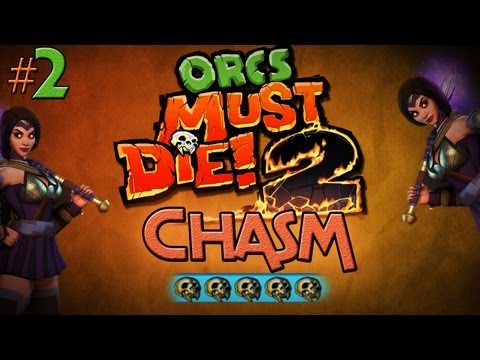Orcs Must Die 2: Sorceress - Chasm (5 Skulls)