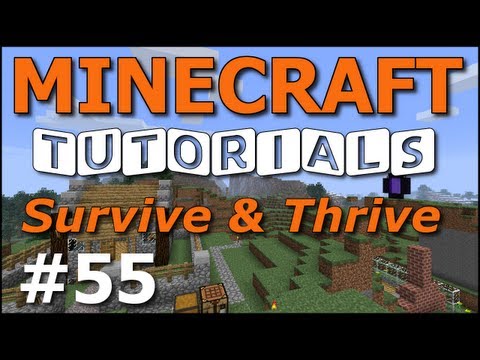 Minecraft Tutorials - E55 Ender Chest (Survive and Thrive III)