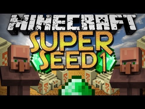 Minecraft: SUPER Seeds - 5 Temples, 4 Villages, 3 Spawners, and More!