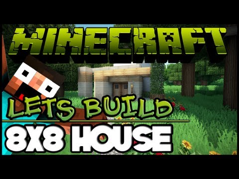 Minecraft Lets Build HD: House 8x8 Lot